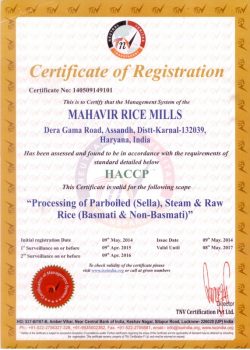 Certificate of Registration